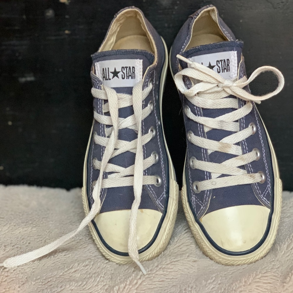 Blue Converse - Picture 2 of 4